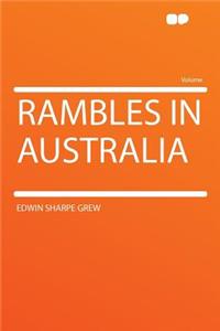 Rambles in Australia