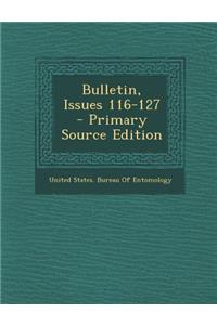 Bulletin, Issues 116-127 - Primary Source Edition