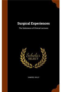 Surgical Experiences
