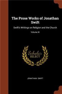 The Prose Works of Jonathan Swift