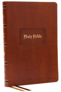 KJV Holy Bible: Giant Print Thinline, Tan Leathersoft, Red Letter, Comfort Print (Thumb Indexed): King James Version (Vintage)