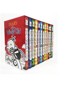 Diary of a Wimpy Kid Box of Books (1-12)
