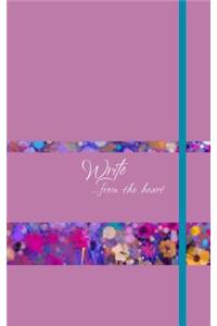Write Journal: From the Heart (Orchid)