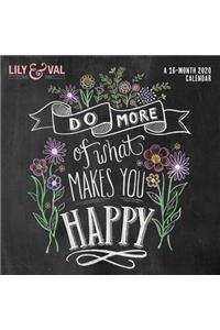 Cal-2020 Chalkboard - Lily & Val Wall