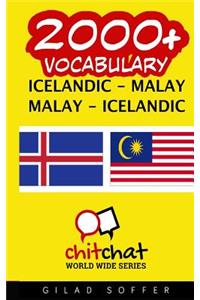 2000+ Icelandic - Malay Malay - Icelandic Vocabulary