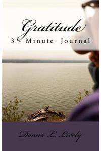 3 - Minute Gratitude Journal