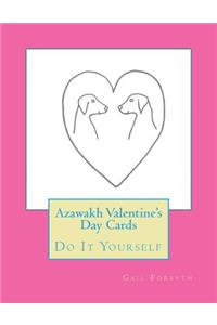 Azawakh Valentine's Day Cards