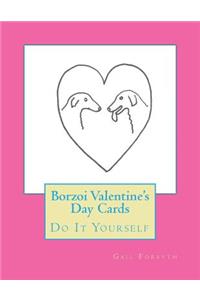 Borzoi Valentine's Day Cards