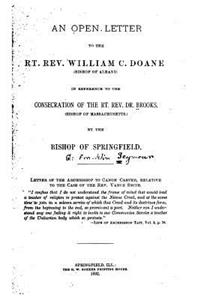 An Open Letter to the Rt. Rev. William C. Doane