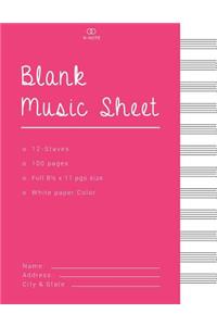 Blank Sheet Music