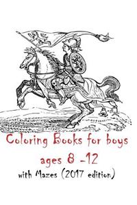 Coloring books for boys ages 8-12