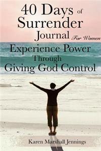40 Days of Surrender Journal for Women
