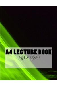 A4 Lecture Book 150 Lined Pages 8.5