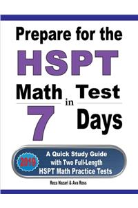Prepare for the HSPT Math Test in 7 Days