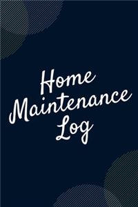 Home Maintenance Log