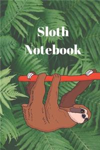 Sloth notebook