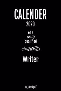 Calendar 2020 for Writers / Writer