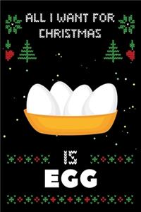 All I Want For Christmas Is Egg