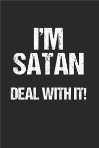 I'm Satan Deal With It! Geschenk Idee Lustig Funny