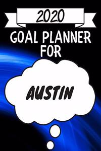 2020 Goal Planner For Austin
