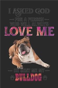 Funny English Bulldog Notebook dog hund Notebook gift Notebook/Journal 6x9 120 Pages