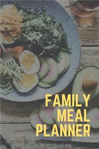 Weekly Meal Planner for Families, Couples, or Individuals
