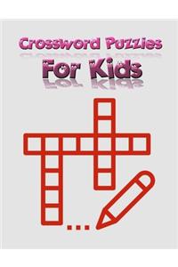 Crossword Puzzles For Kids