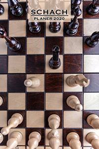 Schach Planer 2020 Monatlicher & Wöchentlicher Notizbuch Kalender