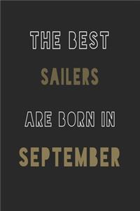 The Best Sailers are Born in September journal