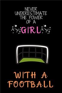 Never Underestimate the Power of a Girl with a Football