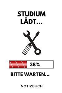 Studium lädt... 38% Bitte warten... Notizbuch