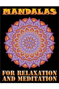 Mandalas for Relaxation and Meditation