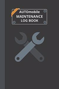 Automobile Maintenance Log Book