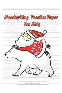 Handwriting Practice Paper For Kids