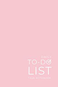 Daily To Do List Task Notebook