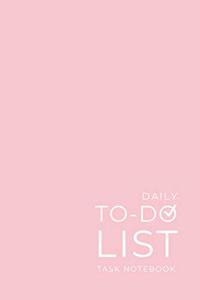 Daily To Do List Task Notebook