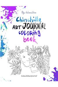 Chinchilla Art Journal Coloring Book