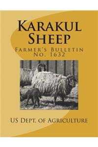 Karakul Sheep: Farmer's Bulletin No. 1632