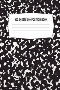 300 Sheets Composition Book