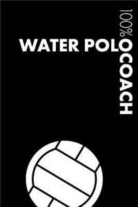 Water Polo Coach Notebook