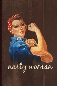 Retro Nasty Woman Journal Notebook