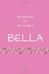 Notebook of my sweet Bella