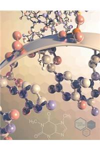 Notebook for Organic Chemistry and Biochemistry - Hexagonal - 8.5