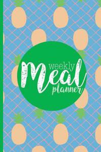 Meal Planner: Plan Your Meals Weekly (52 Week Food Planner, Journal, Diary, Log, Calendar, Grocery List) Track, Prep and Planning