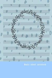 Music Sheet Notebook