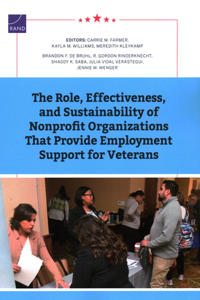 Role, Effectiveness, and Sustainability of Nonprofit Organizations That Provide Employment Support for Veterans