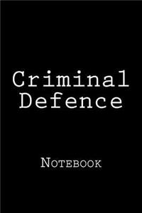 Criminal Defence