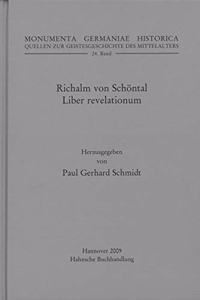 Richalm Von Schontal, Liber Revelationum