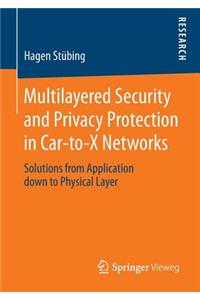 Multilayered Security and Privacy Protection in Car-To-X Networks