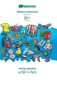 Bahasa Indonesia - Burmese (in burmese script), kamus gambar